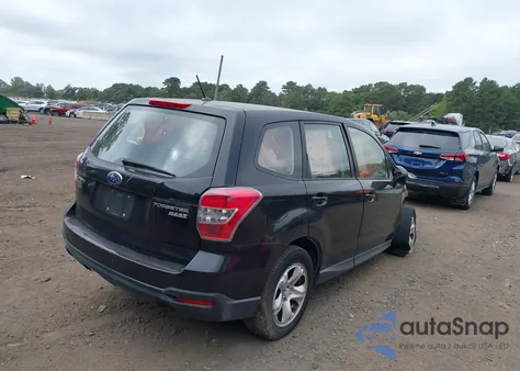 2014 Subaru Forester 2.5I z USA, uszkodzony, nr VIN JF2SJAAC4EH456159